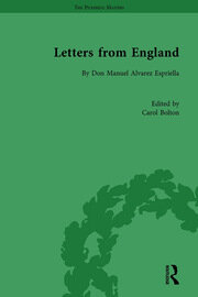 Letters from England: by Don Manuel Alvarez Espriella book cover