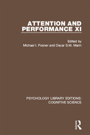 Attention and Performance XI book cover