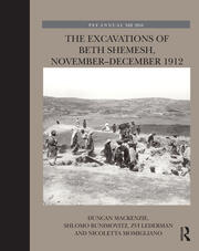 The Excavations of Beth Shemesh, November-December 1912 book cover