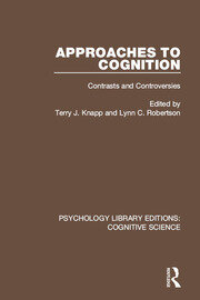 Approaches to Cognition: Contrasts and Controversies book cover