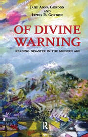 Of Divine Warning: Disaster in a Modern Age book cover