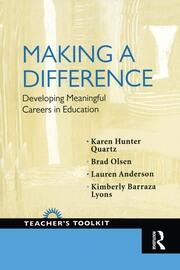 Making a Difference: Developing Meaningful Careers in Education book cover