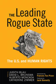 Leading Rogue State: The U.S. and Human Rights book cover