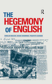 Hegemony of English book cover