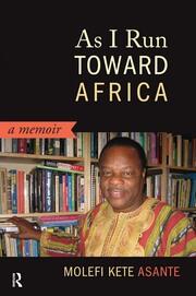 As I Run Toward Africa: A Memoir book cover