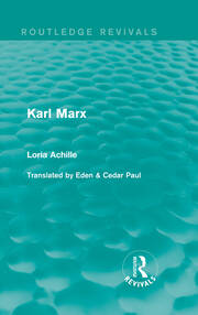 Karl Marx book cover