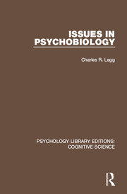Issues in Psychobiology book cover