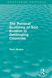 The Political Economy of Soil Erosion in Developing Countries book cover
