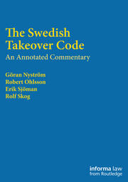 The Swedish Takeover Code: An annotated commentary book cover