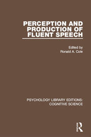 Perception and Production of Fluent Speech book cover
