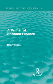A Primer of National Finance book cover