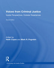 Voices from Criminal Justice: Insider Perspectives, Outsider Experiences book cover