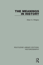 The Meanings in History book cover