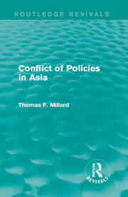 Conflict of Policies in Asia book cover