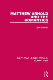 Matthew Arnold and the Romantics book cover
