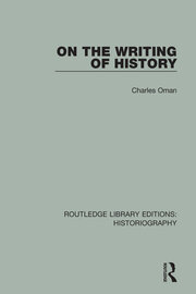 On the Writing of History book cover