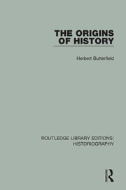 The Origins of History book cover