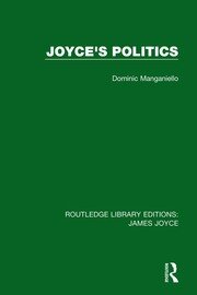 Joyce's Politics book cover
