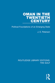Oman in the Twentieth Century: Political Foundations of an Emerging State book cover