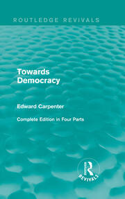 Towards Democracy book cover