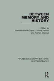 Between Memory and History book cover