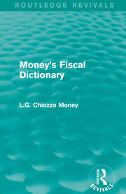 Money's Fiscal Dictionary book cover