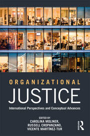 Organizational Justice: International perspectives and conceptual advances book cover