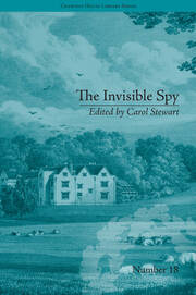 The Invisible Spy: by Eliza Haywood book cover