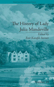 The History of Lady Julia Mandeville: by Frances Brooke book cover