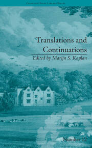Translations and Continuations: Riccoboni and Brooke, Graffigny and Roberts book cover