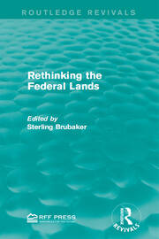 Rethinking the Federal Lands book cover