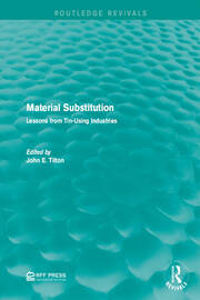 Material Substitution: Lessons from Tin-Using Industries book cover