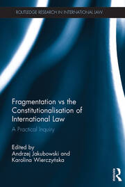 Fragmentation vs the Constitutionalisation of International Law: A Practical Inquiry book cover