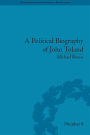 A Political Biography of John Toland book cover
