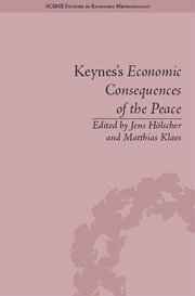 Keynes's Economic Consequences of the Peace: A Reappraisal book cover