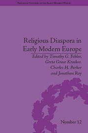 Religious Diaspora in Early Modern Europe: Strategies of Exile book cover