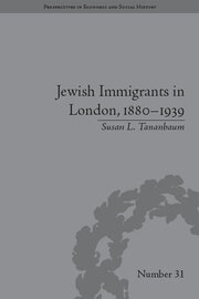 Jewish Immigrants in London, 1880–1939 book cover