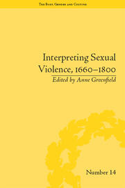 Interpreting Sexual Violence, 1660–1800 book cover