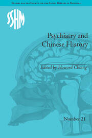Psychiatry and Chinese History book cover