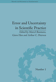 Error and Uncertainty in Scientific Practice book cover