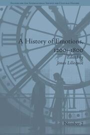 A History of Emotions, 1200–1800 book cover