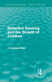 Defective Housing and the Growth of Children book cover