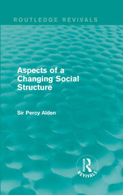Aspects of a Changing Social Structure book cover