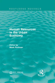 Human Resources in the Urban Economy book cover