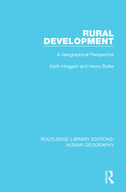 Rural Development: A Geographical Perspective book cover