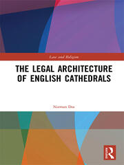 The Legal Architecture of English Cathedrals book cover