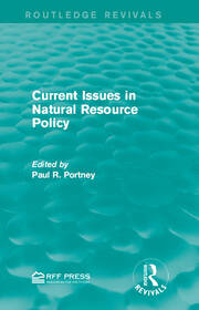 Current Issues in Natural Resource Policy book cover
