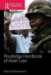Routledge Handbook of Asian Law book cover