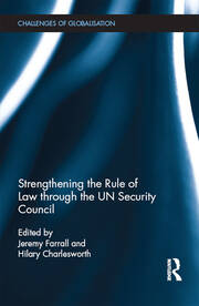Strengthening the Rule of Law through the UN Security Council book cover