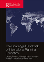 The Routledge Handbook of International Planning Education book cover